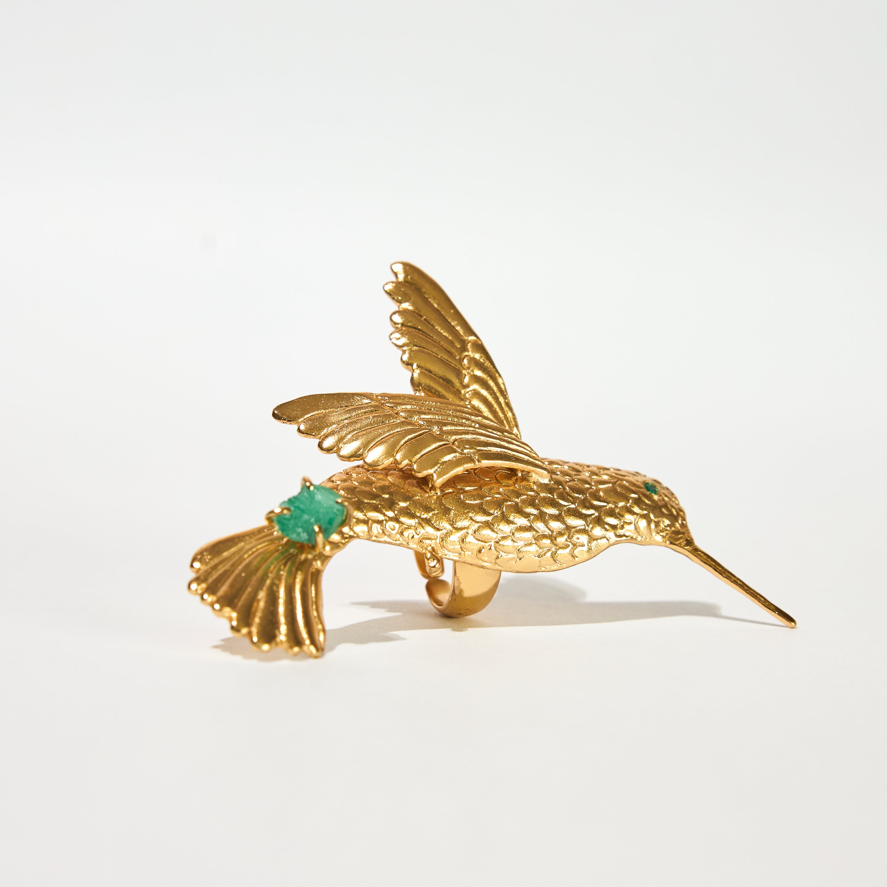 LARGE HUMMINGBIRD RING